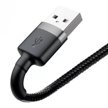 Baseus Cafule USB to Lightning, 2.4A, 0,5m - Grey/Black