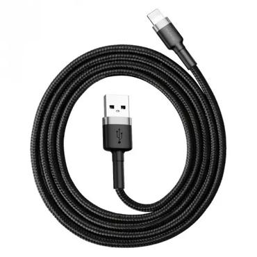 Baseus Cafule USB to Lightning, 2.4A, 0,5m - Grey/Black