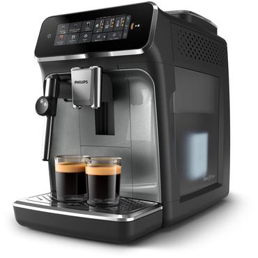 Philips 3300 series EP3329 - automatisk kaffekokare med mj&ouml;lkskummare - 15 bar - black panther
