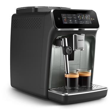 Philips 3300 series EP3329 - automatisk kaffekokare med mj&ouml;lkskummare - 15 bar - black panther