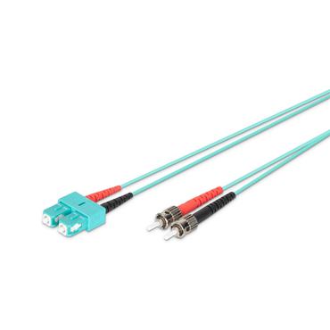 Digitus DK-2512-01/3 InfiniBand og fiberoptisk kabel 1 m ST SC I-VH Turkisfarve