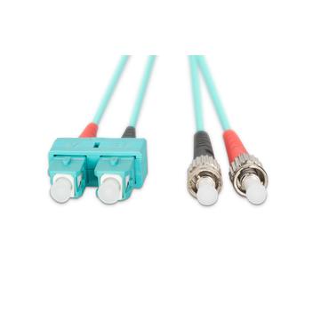 Digitus DK-2512-01/3 InfiniBand og fiberoptisk kabel 1 m ST SC I-VH Turkisfarve