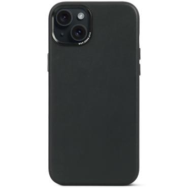 Decoded Leather Backcover f&uuml;r iPhone 15 Plus Black