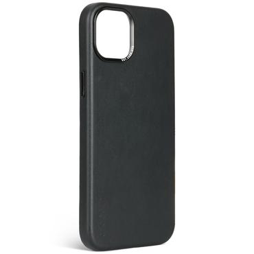 Decoded Leather Backcover f&uuml;r iPhone 15 Plus Black