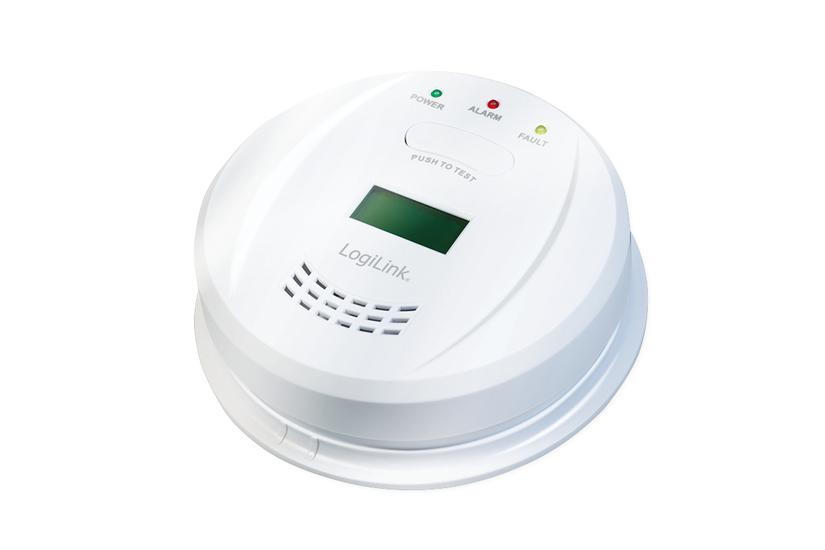 Logilink Sc0111 Røgdetektor Kulilte Detektor Kabel & Trådløs