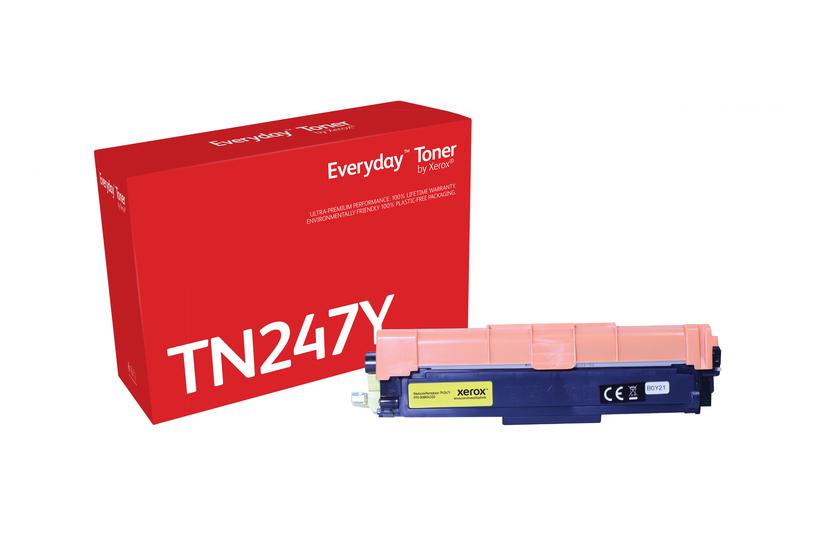 Everyday - Lång livslängd - gul - kompatibel - tonerkassett (alternativ för: Brother TN247Y)