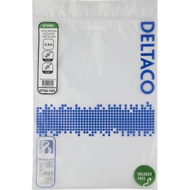 Deltaco SCSC-05-SUA InfiniBand og fiberoptisk kabel 0,5 m SC Gul