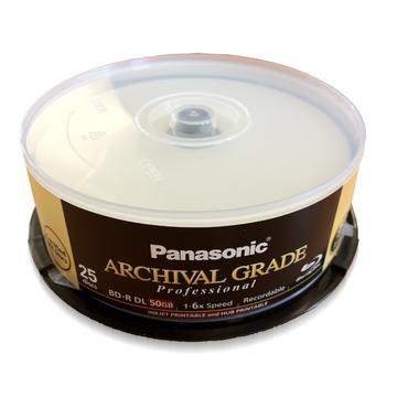 Panasonic ARCHIVAL GRADE Professional - BD-R x 25 - 50 GB - lagringsmedie (pakke med 4)