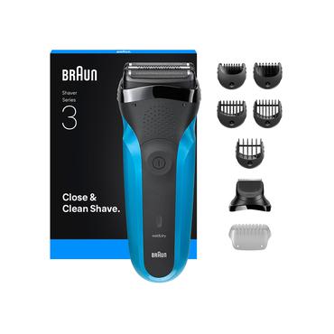 Braun Barbermaskine - Folie shaver - 3 barberingshoveder - Nikkel-Metalhydrid (NiMH)