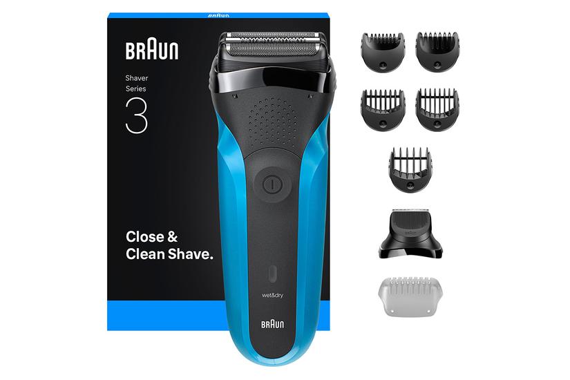 Braun Barbermaskine - Folie shaver - 3 barberingshoveder - Nikkel-Metalhydrid (NiMH)