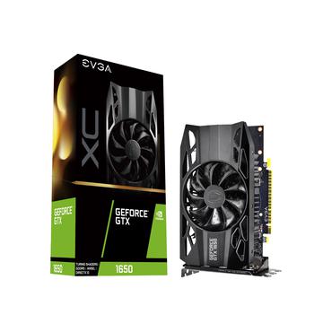 EVGA GeForce GTX 1650 XC GAMING - NVIDIA GTX1650 - 4GB GDDR5