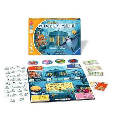 tiptoi Tief im Wörter-Meer 20 min. Brætspil Oplysende
