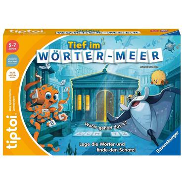 tiptoi Tief im Wörter-Meer 20 min. Brætspil Oplysende