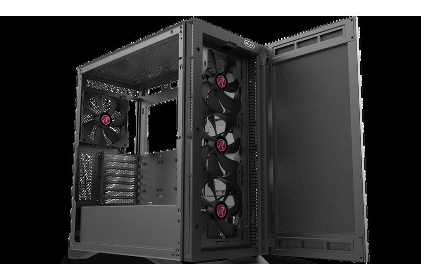 RAIJINTEK Chassi - E-ATX, ATX, Micro ATX, Mini-ITX - 18 cm - 41,5 cm - 140 mm - SPCC