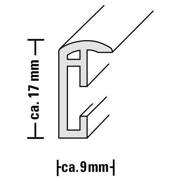 Hama Madrid Enkelt billedramme Hvid