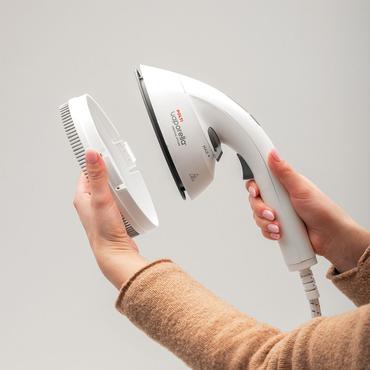 Polti GSF80R Opretst&aring;ende bekl&aelig;dningsdamper 1,2 L 2000 W R&oslash;d, Hvid