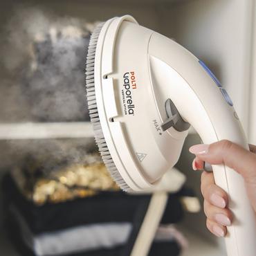 Polti GSF80R Opretst&aring;ende bekl&aelig;dningsdamper 1,2 L 2000 W R&oslash;d, Hvid