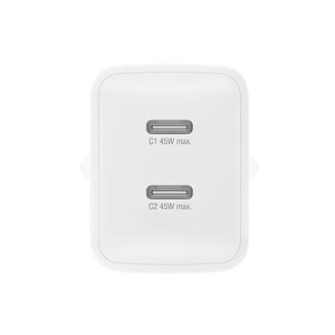 4smarts 540400 oplader til mobil enhed Universel Hvid Vekselstrøm Hurtig opladning Indendørs