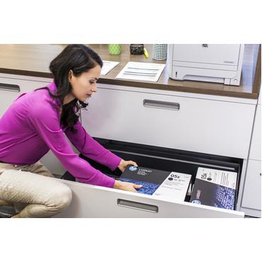 HP 05X - L&aring;ng livsl&auml;ngd - svart - original - LaserJet - tonerkassett (CE505X)