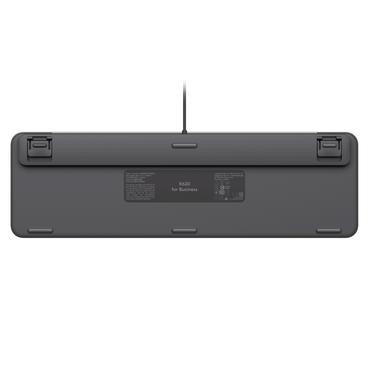 Logitech Signature Slim Wired K620 For Business tastatur Universel USB QWERTY Nordisk Grafit