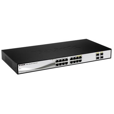 D-Link Web Smart DGS-1210-16 - switch - 16 portar - Administrerad