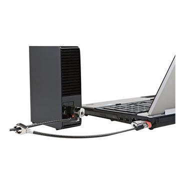 Kensington ClickSafe Keyed Twin Laptop Lock sikkerhedskabelslås