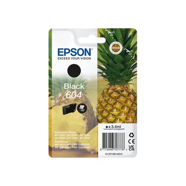 Epson 604 Singlepack - svart - original - bl&auml;ckpatron