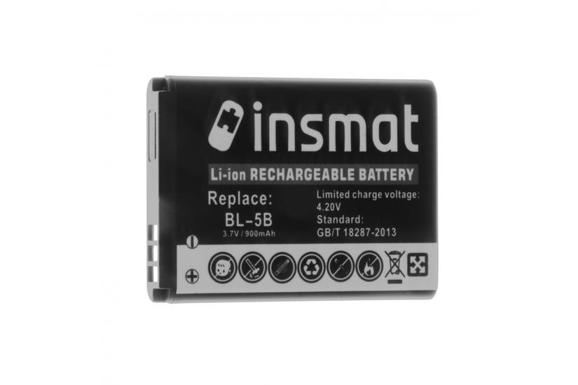 Insmat 106-9328 reservedel til mobiltelefon Batteri Sort