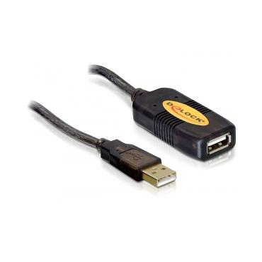 Delock - USB forl&aelig;ngerkabel - USB til USB - 10 m