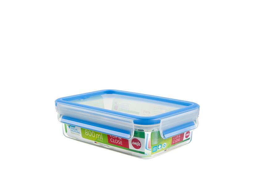 EMSA 508539 enhed til madopbevaring Rektangulær Kasse 0,8 L Transparent 8 stk