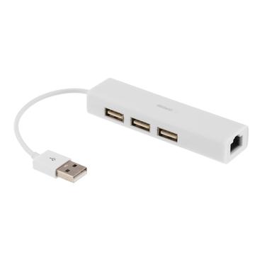 DELTACO USB 2.0 netværksadapter RJ45
