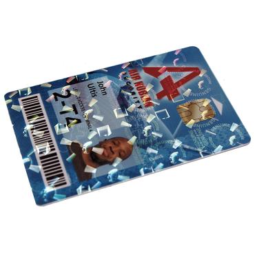 Evolis Hologram Overlay Varnish Ribbon Generic Globe Design - 1 - hologram - print-bånd