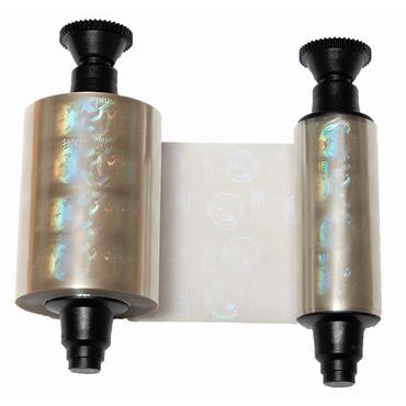 Evolis Hologram Overlay Varnish Ribbon Generic Globe Design - 1 - hologram - print-bånd