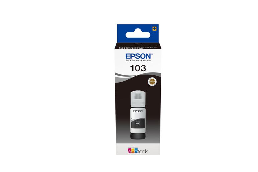 Epson 103 - svart - original - p&aring;fyllnadsbl&auml;ck
