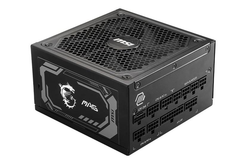 Msi Mag A1000gl Pcie5 Strømforsyning 1000w Plus Gold Atx12v Eps12v