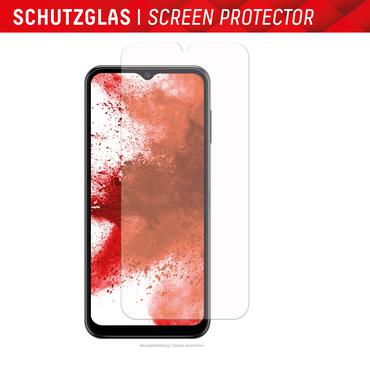 Displex Screen Protector (10H) for Samsung A15/A15 5G, Eco Mounting Frame, scratch resistant