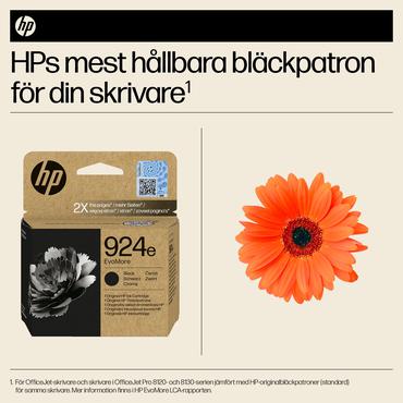 HP 924e EvoMore - svart - original - bl&auml;ckpatron