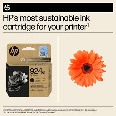 HP 924e EvoMore - svart - original - bl&auml;ckpatron