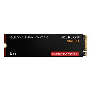 WD_BLACK SN850X WDS200T2X0E - 2 TB - SSD - PCI Express 4.0 x4 (NVMe) - M.2 M-nøgle