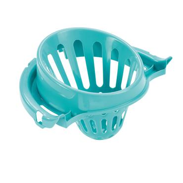 Leifheit 56792 moppesystem & spand Enkelt beholder Turkis, Hvid