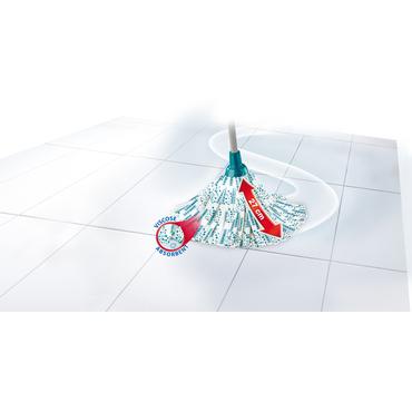 Leifheit 56792 moppesystem & spand Enkelt beholder Turkis, Hvid