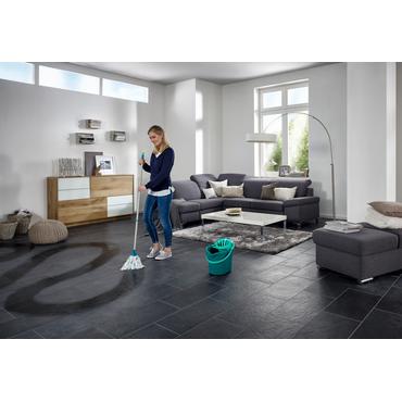 Leifheit 56792 moppesystem & spand Enkelt beholder Turkis, Hvid