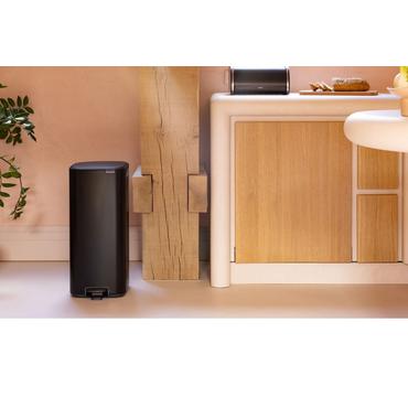 Brabantia 238109 skraldespand 30 L Rektangulær Stål Sort