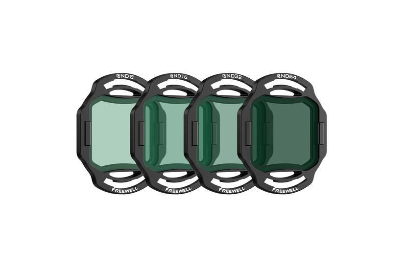 Freewell Kamerafilter - ND8, ND16, ND32, ND64 - Dust resistant, Scratch resistant, Oil resistant