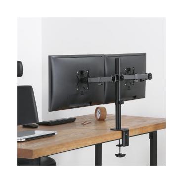 Maclean MC-884 skærmbeslag og -stativer 81,3 cm (32") Skrivebord Sort
