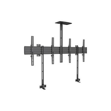 Multibrackets M Pro Series Side by Side with brackets 400x400 - konsol - för 2 LCD-bildskärmar - svart