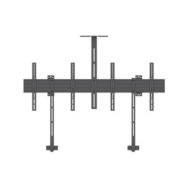 Multibrackets M Pro Series Side by Side with brackets 400x400 - konsol - för 2 LCD-bildskärmar - svart