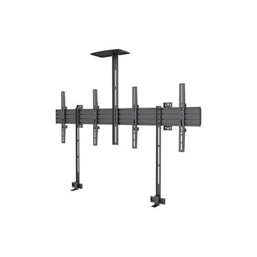 Multibrackets M Pro Series Side by Side with brackets 400x400 - konsol - för 2 LCD-bildskärmar - svart