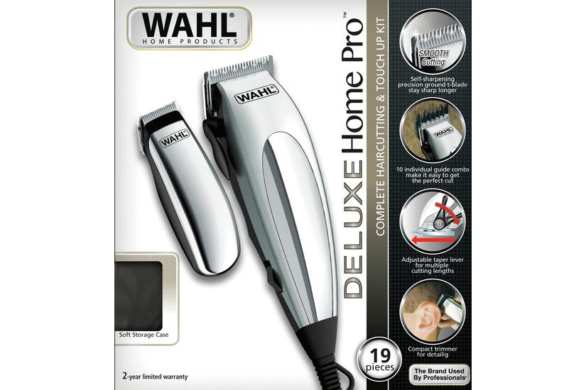 Wahl 79305-1316 sk&aelig;g- og h&aring;rtrimmer Krom, S&oslash;lv