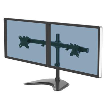 Fellowes Professional Series Free-standing Dual Horizontal Monitor Arm st&auml;ll - f&ouml;r 2 monitorer - svart